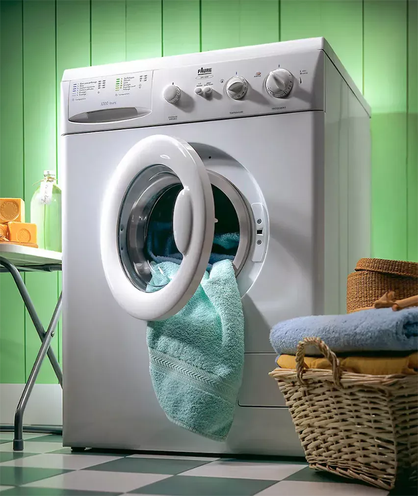 lave linge electromenager photographie studio ambiance